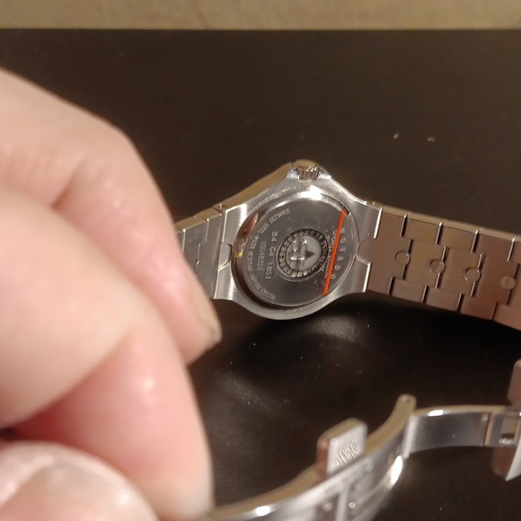 BRAND NEW WOMEN'S MOVADO SPORTS EDITION SILVER BLACK WATCH - Picture 8 of 13